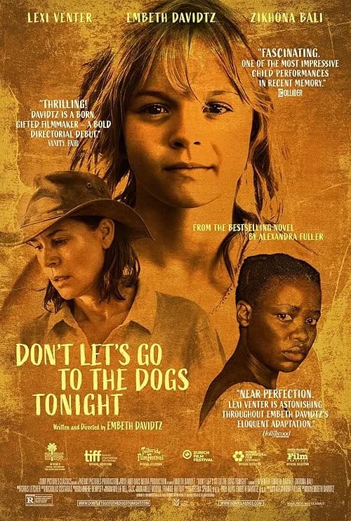Don't Let's Go to the Dogs Tonight film posteri