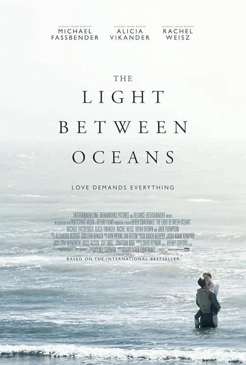 The Light Between Oceans film posteri