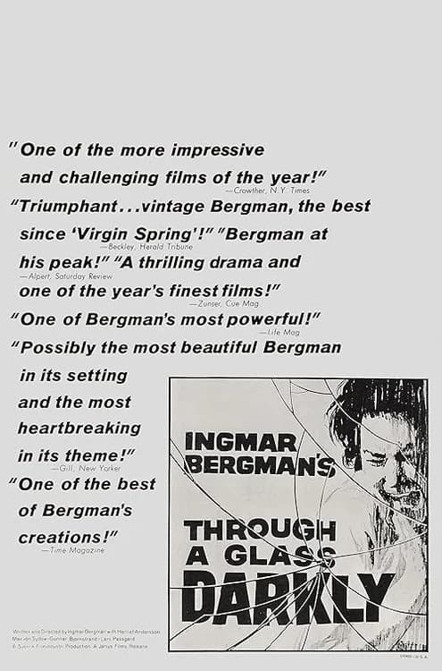 Through a Glass Darkly film posteri