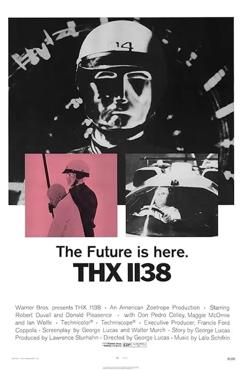 THX 1138 film posteri