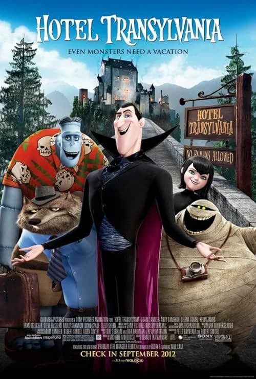Hotel Transylvania film posteri